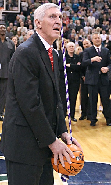 'Never be another one like him': Jazz honor longtime coach Jerry Sloan